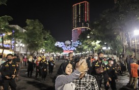 Foto-foto Pergantian Tahun 2021 ke 2022 di Surabaya