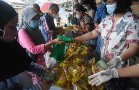 Pergerakan Harga Minyak Goreng di Sejumlah Pasar di DKI 