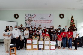 Aston Inn Pandanaran Semarang Rayakan Natal di Panti…