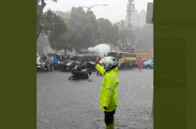 Jakarta Banjir, Jumlah Titik Tergenang Bertambah Jadi…
