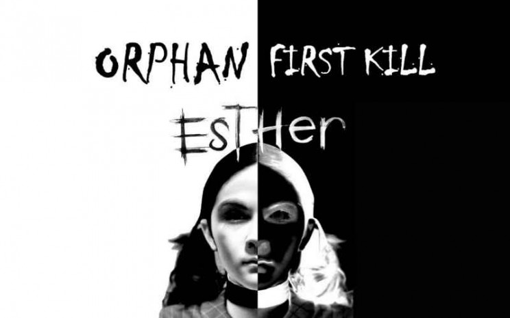 Poster film Orphan First Kill yang akan tayang pada Januari 2022.
