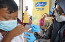 Produsen Es Krim Joyday Gelar Vaksinasi Anak 6-11 Tahun di SD Bekasi