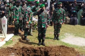 KKB Papua, KSAD Dudung Pimpin Pemakaman Sertu Rizal