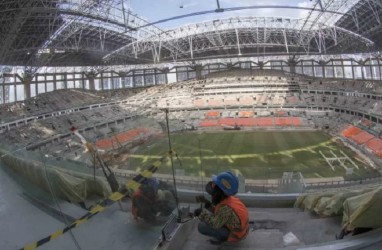 Progres Pembangunan Jakarta International Stadium (JIS) 97 Persen