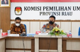 Sambangi KPU Riau, Kapolda Bahas Persiapan Pemilu 2024