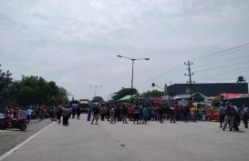 Ratusan Sopir Truk di Kudus Demonstrasi Tolak Pelarangan ODOL