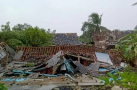 527 Rumah di Gunung Kidul Rusak Akibat Angin Kencang