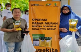 Ringankan Beban Warga, PTPN Group Gelontorkan 6000 Ton Minyak Goreng Per Bulan