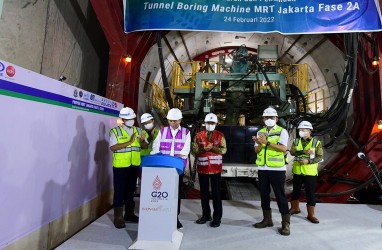 Jokowi: Pembangunan MRT Fase 2A Mulai Berjalan, Ada 7 Stasiun