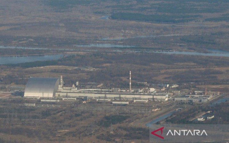 Fasilitas Pembangkit Listrik Tenaga Nuklir Chernobyl - Antara
