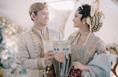 Unik, Ini Makna Baju Pengantin CEO Ruangguru Belva dan Putri Indonesia Riau