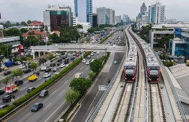 Progres Proyek LRT Jabodebek Sudah Capai 90 Persen