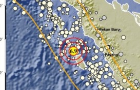 Pusat Gempa Hari Ini di Nias 6,9 SR, BMKG: Guncangan di Nias Terasa ke Padang