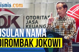 Jokowi Tunjuk 14 Kandidat Dewan Komisioner OJK!