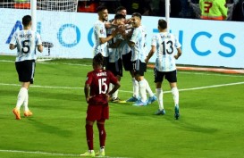 Argentina Bekuk Venezuela 3-0, Lionel Messi Ikut Berperan