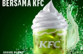 Edisi Spesial Ramadan, KFC Rilis Menu Baru Cocolush Float 'Cocopandan'