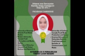 Lebih Banyak dari Fawwaz, Kamila Siswa MAN 4 Jakarta…