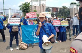 Mahasiswa Belum Muncul, Buruh Sudah Mulai Demo di DPR