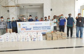 PKT Proaktif Salurkan 3.300 Paket Sembako Ramadan Bagi Warga Bontang