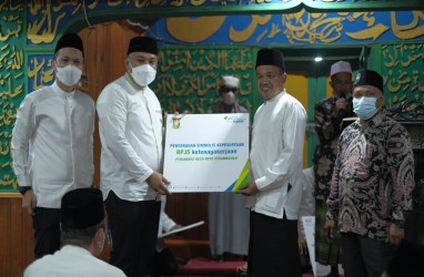 Didukung BSI, BPJamsostek Lindungi 100 Imam dan Marbut di Kampar