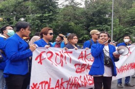 Demo Mahasiswa 21 April, Front Aksi Mahasiswa Bekasi…