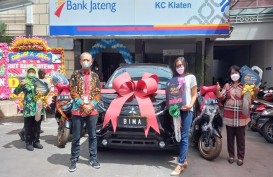 Baru 5 Bulan Jadi Nasabah, Warga Klaten Ini Kaget Terima Xpander Dari Bank Jateng