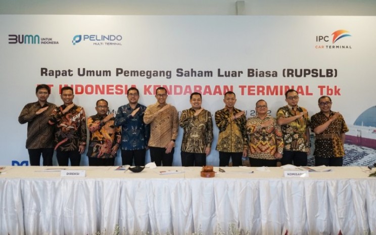 Entitas Grup Pelindo, PT Indonesia Kendaraan Terminal Tbk. (IPCC) menggelar RUPSLB melakukan pergantian direksi komisaris perseroan.