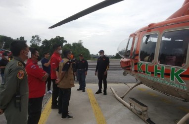 Antisipasi Karhutla Jelang Lebaran, KLHK Terjunkan Helikopter di Riau