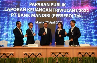 Wow! Bank Mandiri Cetak Laba Rp10 Triliun di Kuartal I 2022, Tumbuh 70% YoY