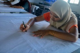 Batik Sasambo Karya Siswa SMKN 5 Mataram Dieskpor…