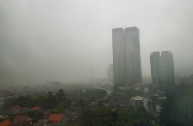 Cuaca Hari Ini, Jakarta Hujan disertai Petir, Bogor-Depok Hujan Ringan hingga Sedang