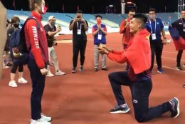 Atlet Vietnam Lamar Kekasih sesuai Dapat Medali Emas pada SEA Games 2021