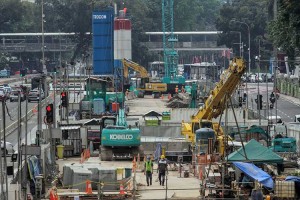 Progres Pembangunan Stasiun MRT Thamrin dan Monas Sudah Mencapai 37,73 Persen