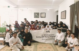 Kotta Go Hotel Yogyakarta Berbagi Kebahagiaan di HUT Perdana