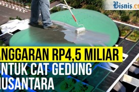 DPR Siapkan Rp4,5 Miliar untuk Cat Gedung Nusantara