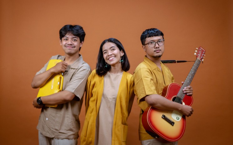 Olski, trio asal Yogyakarta beranggotakan Shohih Febriansyah, Febrina Claudya, dan Dicki Mahardika. - Istimewa/Olski