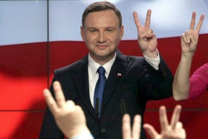 Presiden Polandia Andrzej Duda - Reuters