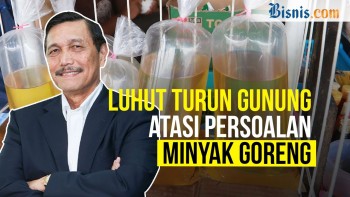 Titah Baru Jokowi, Luhut Bakal Pelototi Distribusi Minyak Goreng