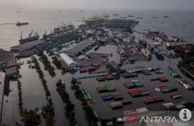Banjir Rob Semarang, Berapa Kerugian di Pelabuhan Tanjung Emas?