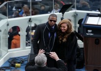Jay-Z dan Beyonce./Bloomberg-Scott Eells