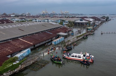 Industri Berbatasan dengan Laut di Semarang Dimintai Memperkuat Tanggul