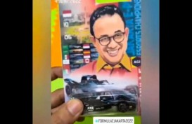 Heboh Wajah Anies Baswedan di Mainan Mobil Formula E, Panitia: Hoaks!