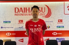 Indonesia Masters 2022: Lawan Thammasin, Anthony Ginting Temukan Kenyamanan Bermain
