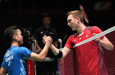 Hasil Indonesia Masters 2022: Kalahkan Wakil Hong Kong, Axelsen Tantang Ginting di Semifinal