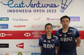 Indonesia Open 2022: Tumbang di 32 Besar, Rinov/Pitha…