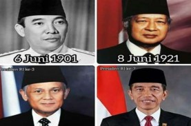 Jokowi Ulang Tahun Hari Ini, Berikut 4 Presiden RI…