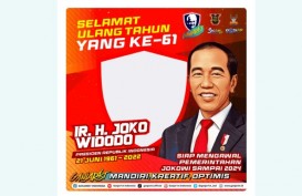 Selamat Ulang Tahun Presiden Jokowi. Yuk, Ucapin Pakai Link Twibbon 