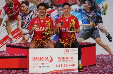 Update Ranking BWF: Apriyani/Fadia Melesat, Indonesia Dominasi Ganda Putra