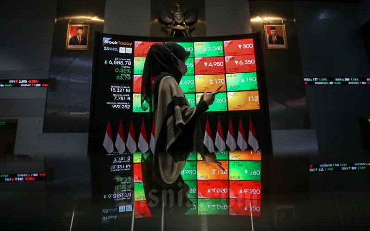 Analis memperkirakan beberapa sektor saham akan terdampak keputusan Bank Indonesia  (BI) yang mempertahankan suku bunga acuan BI 7-Day Reverse Repo Rate (BI7DRR) di 3,5 persen. - Bisnis/Eusebio Chrysnamurti