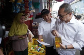 Zulkifli Hasan Kembali Blusukan ke Pasar, Minyak Goreng…